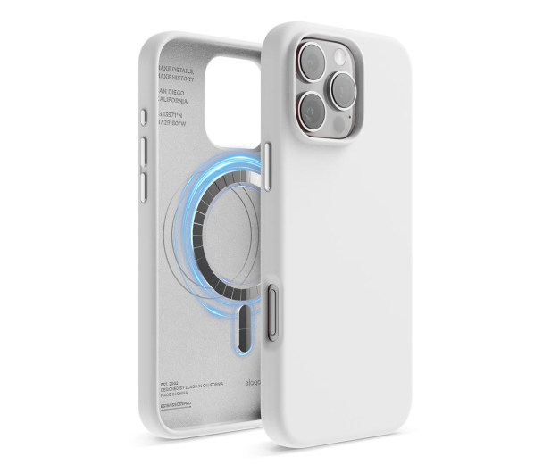 Elago Magnetic Silicone do iPhone 16 Pro Max White - 1278802 - zdjęcie